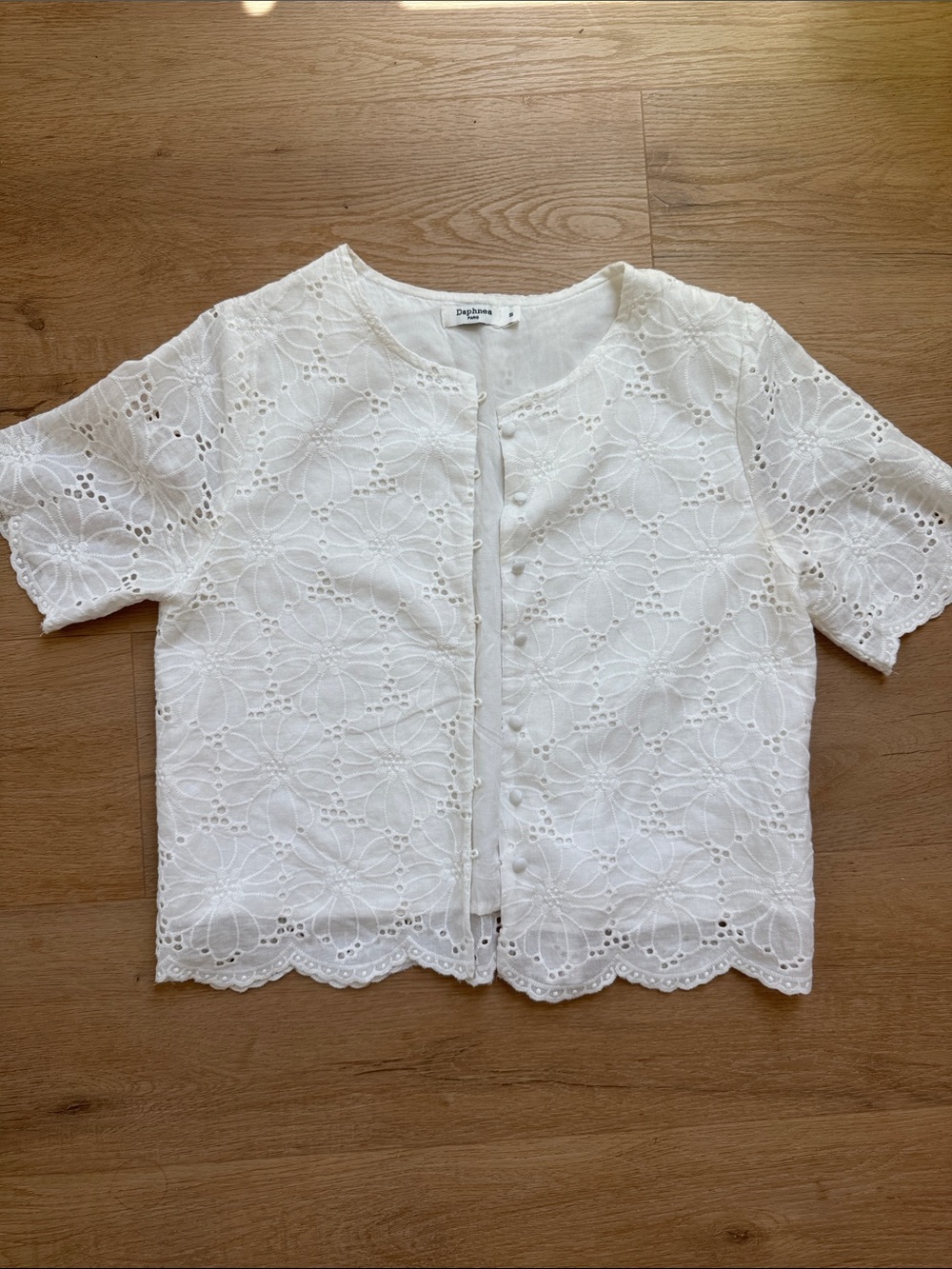 Deon inspired white blouse